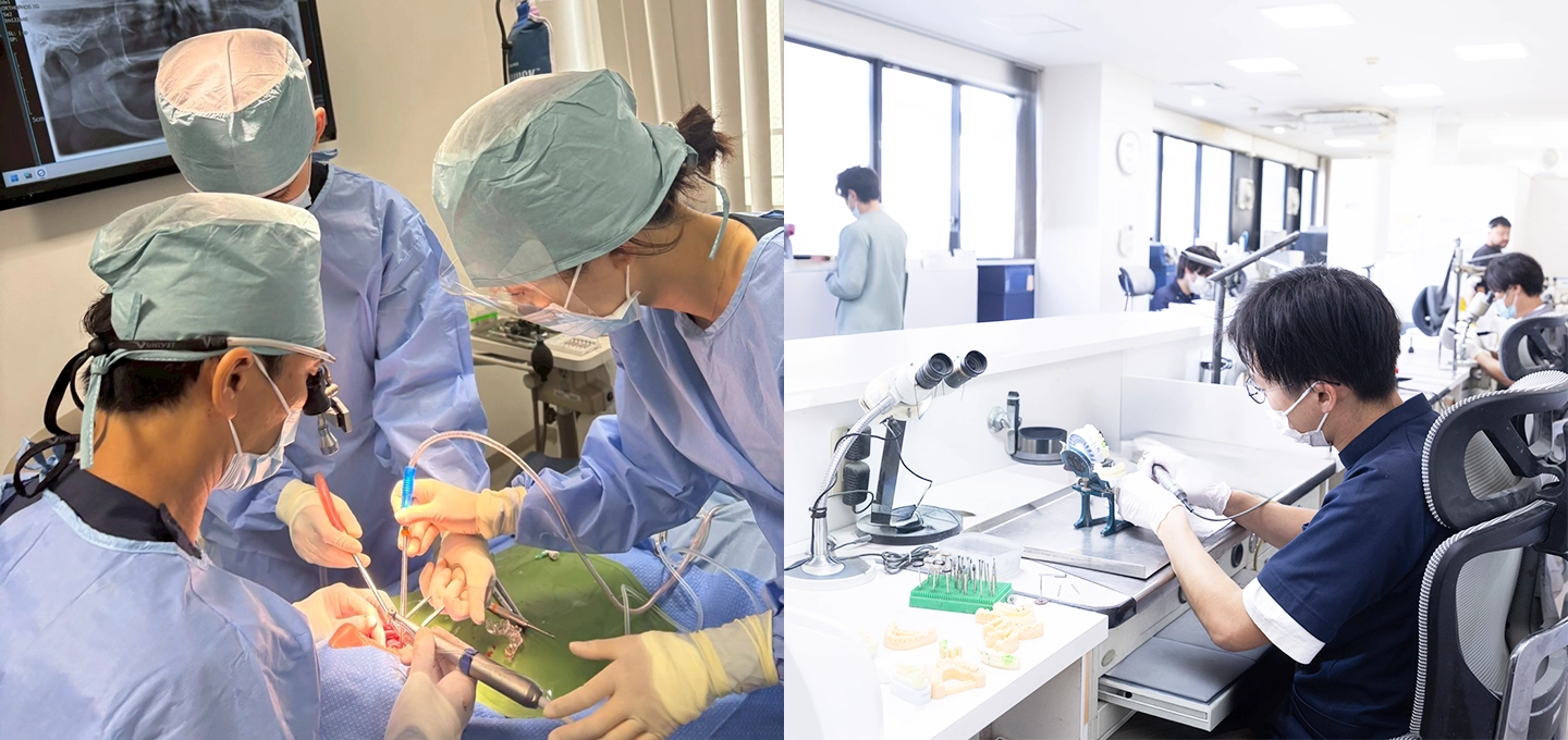 University-Grade Facilities & Team Care 大学病院レベルの設備とチーム医療