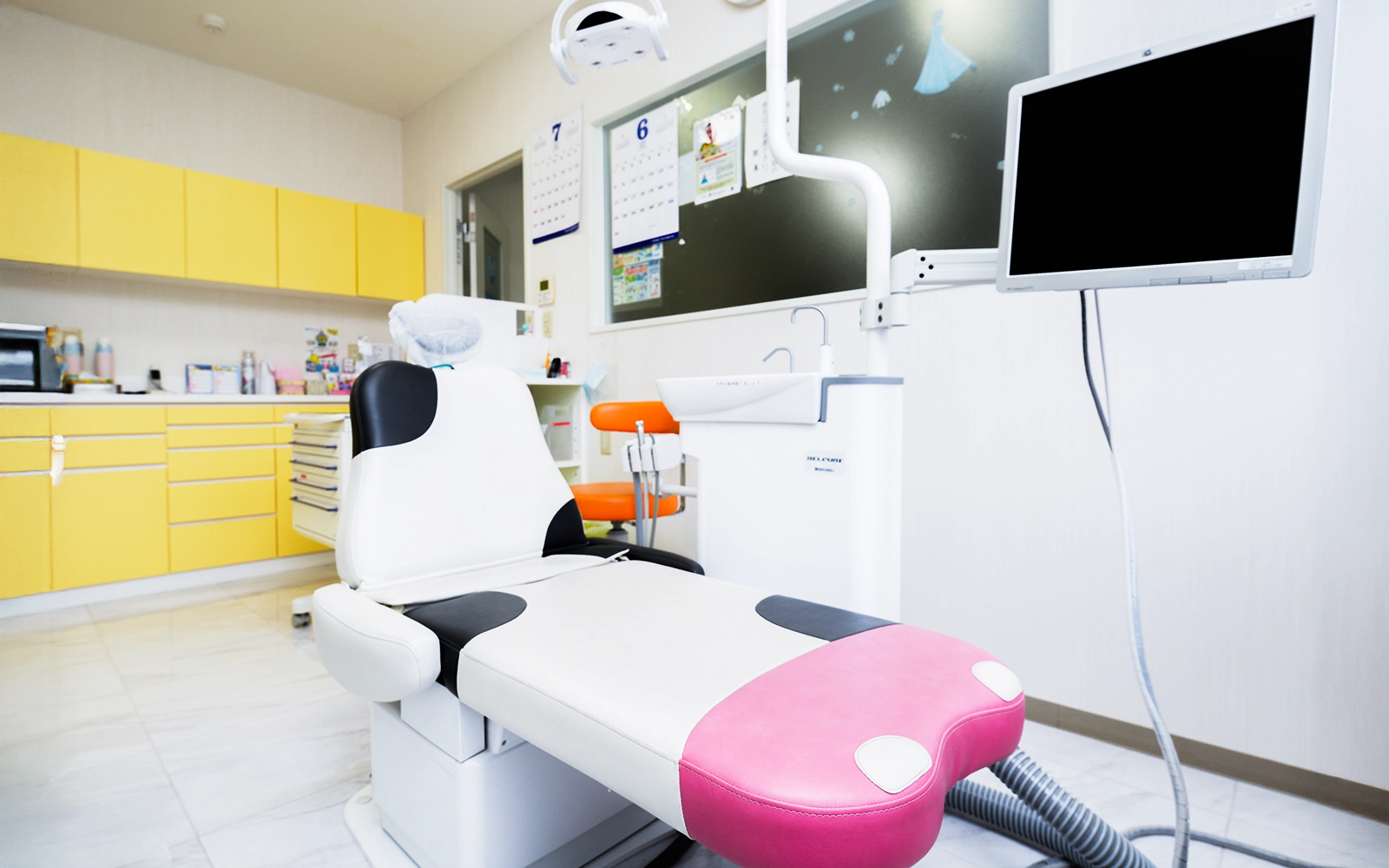 大人とは別の空間で安心。お子様専用の診療室