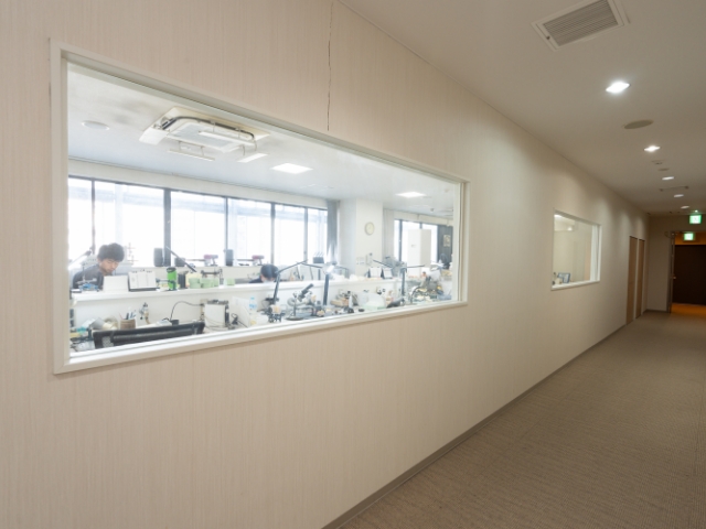 技工所を院内に完備